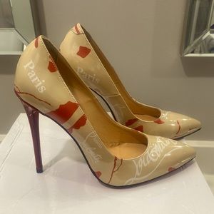 Christian Louboutin red bottom heels size 39, new without tag